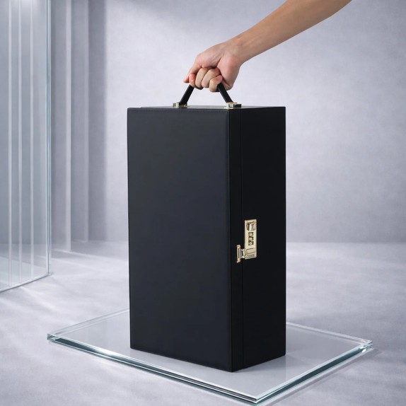 BOX PORTA SEX TOYS CON COMBINAZIONE E DOPPIO SCOMPARTIMENTO