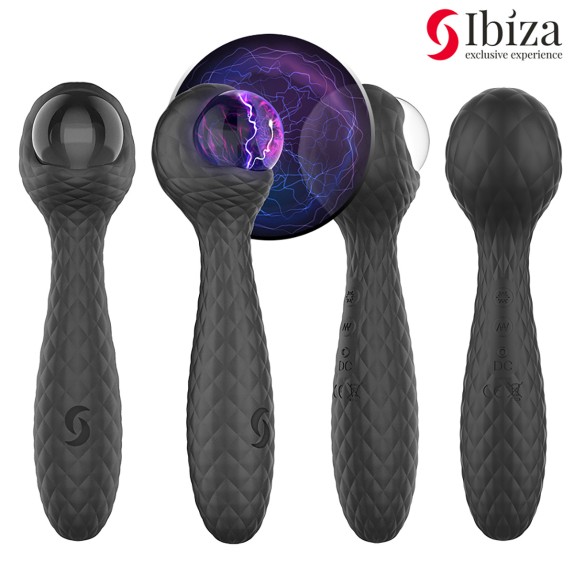 VIBRATORE DOPPIO CON SFERA AL PLASMA CHE SI RISCALDA IBIZA