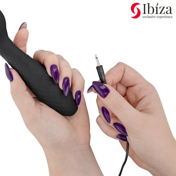 VIBRATORE DOPPIO CON SFERA AL PLASMA CHE SI RISCALDA IBIZA