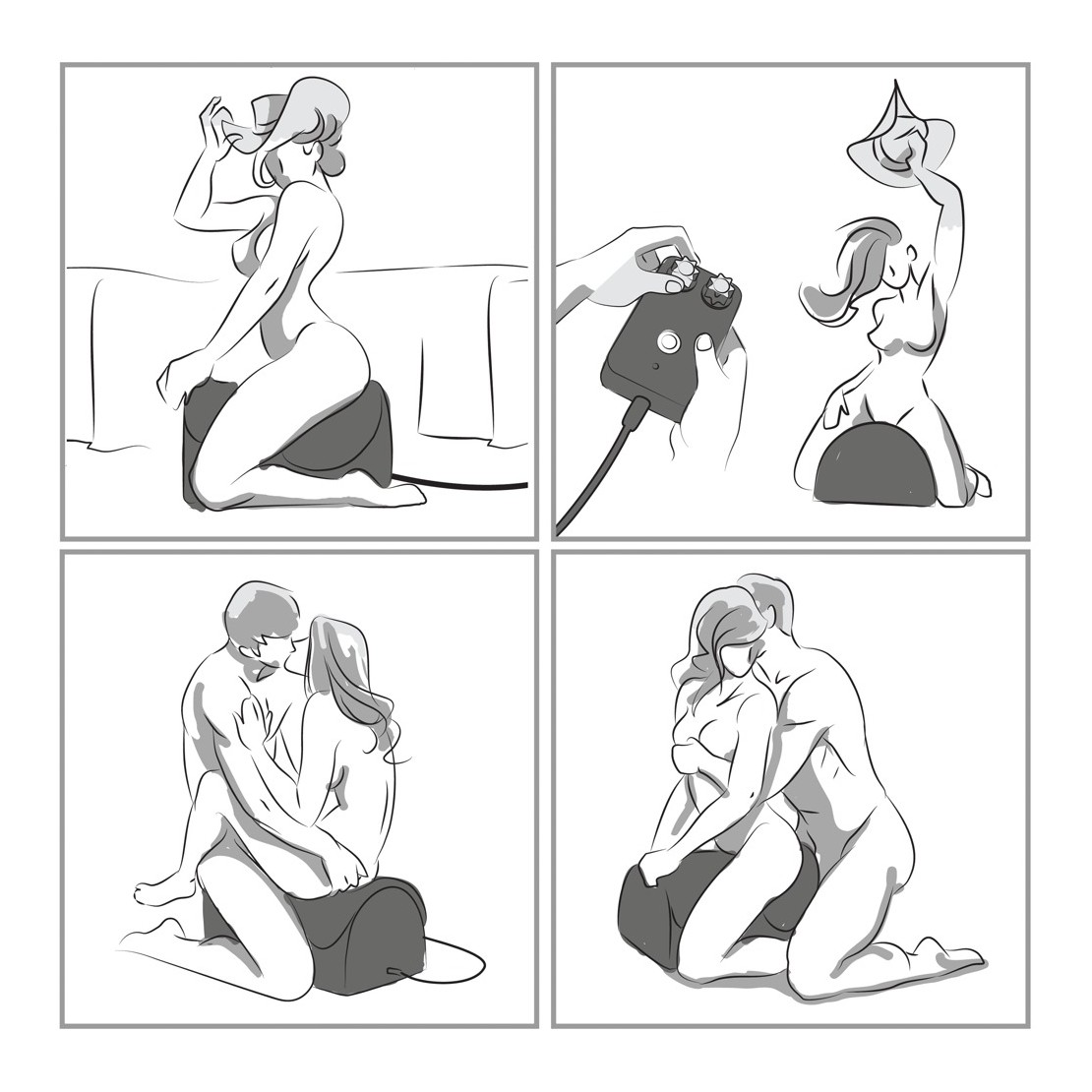 SELLA PREMIUM MACCHINA DEL SESSO VIBRANTE E...