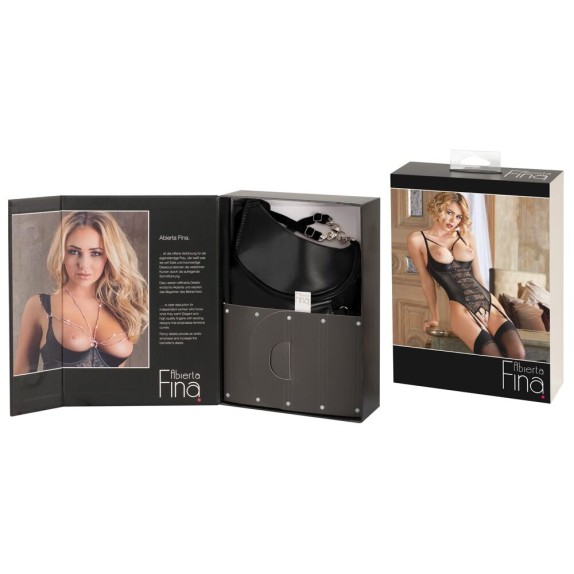 BODY SEXY PER DONNA CON APERTURE E CINGHIE PER CALZE