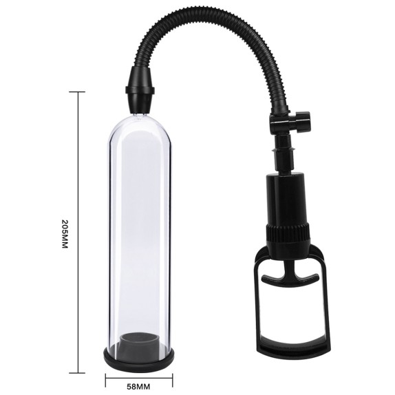 POMPA SVILUPPATRICE PER PENE MAX 0.2 MANUALE CON 3 GUAINE