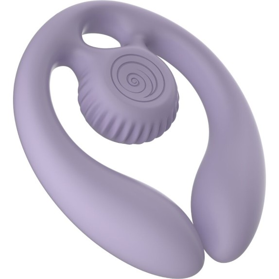 SEX TOY DOPPIO DI COPPIA STRAP-LESS TELECOMANDO LESBICHE O PEGGING GIZI DUO