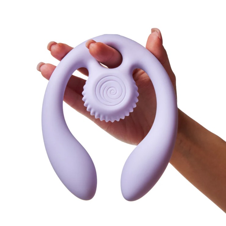 SEX TOY DOPPIO DI COPPIA STRAP-LESS TELECOMANDO LESBICHE... 2