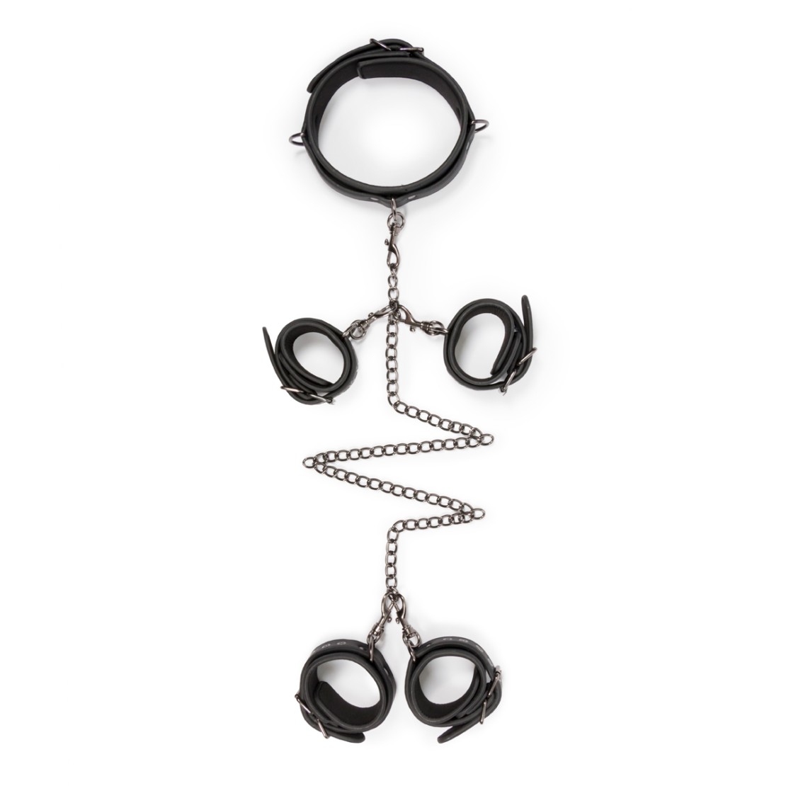 SET 6 PEZZI CON COLLARE MANETTE E CAVIGLIERE...