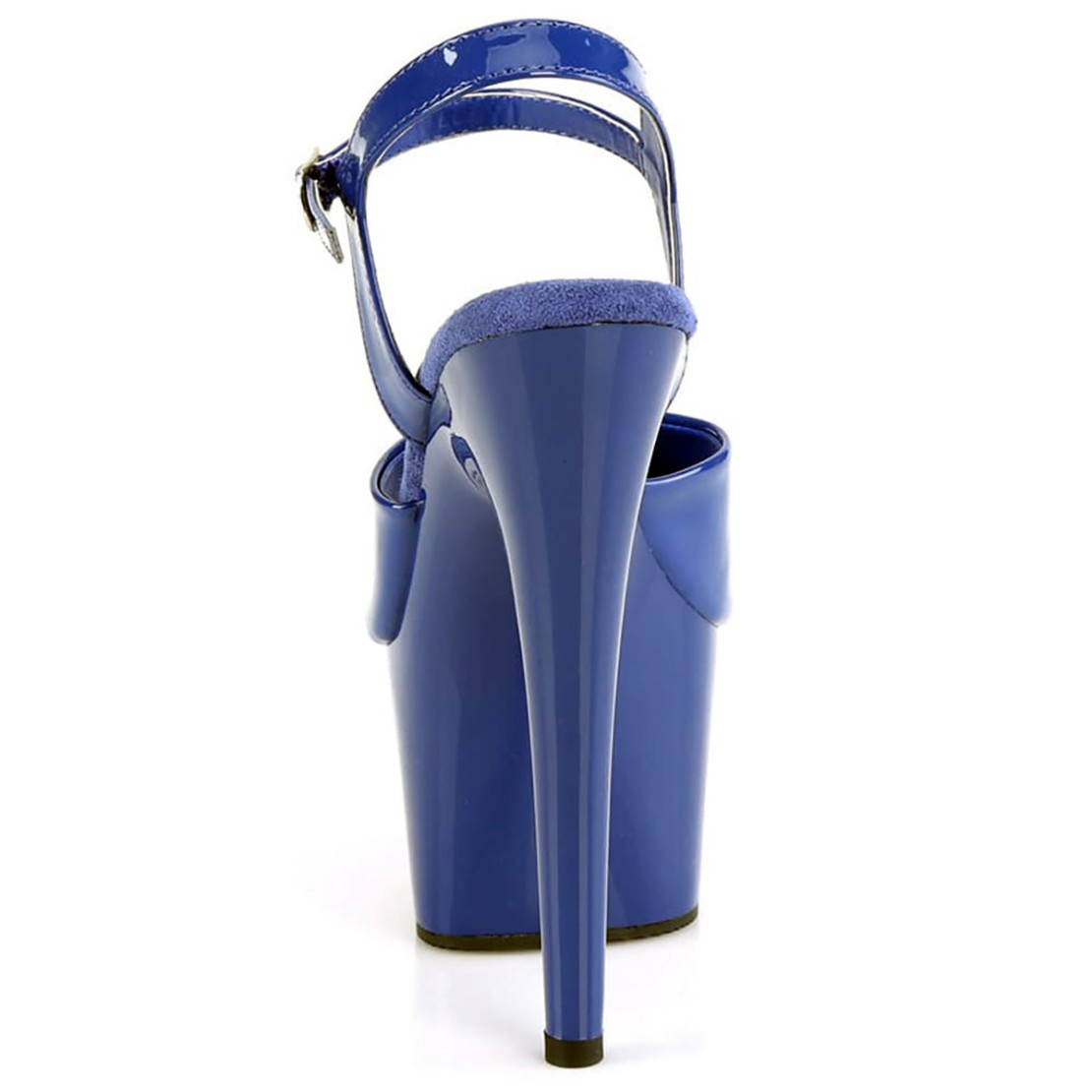 SANDALI BLU INTENSO SEXY TACCO 17 NUMERO GRANDE...