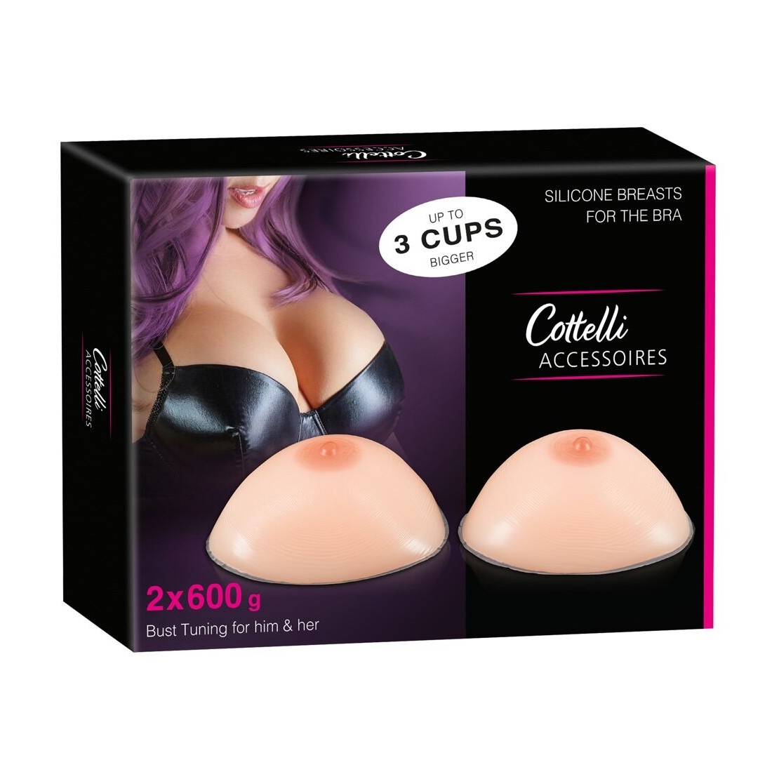 SENO FINTO IN SILICONE GIOCHI TRAVESTIMENTO