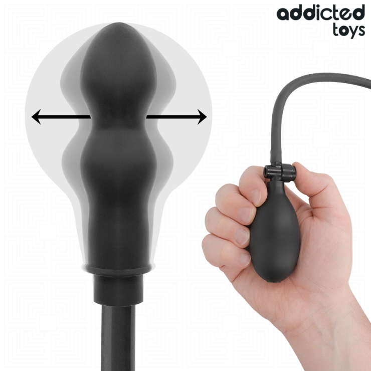 PLUG ANALE GONFIABILE