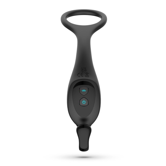 MASSAGGIATORE PROSTATICO WIRELESS CON ANELLO E MOVIMENTO SU E GIÙ MAGOO