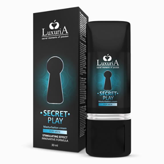 LUBRIFICANTE STIMOLANTE MASCHILE A BASE D'ACQUA SECRET PLAY