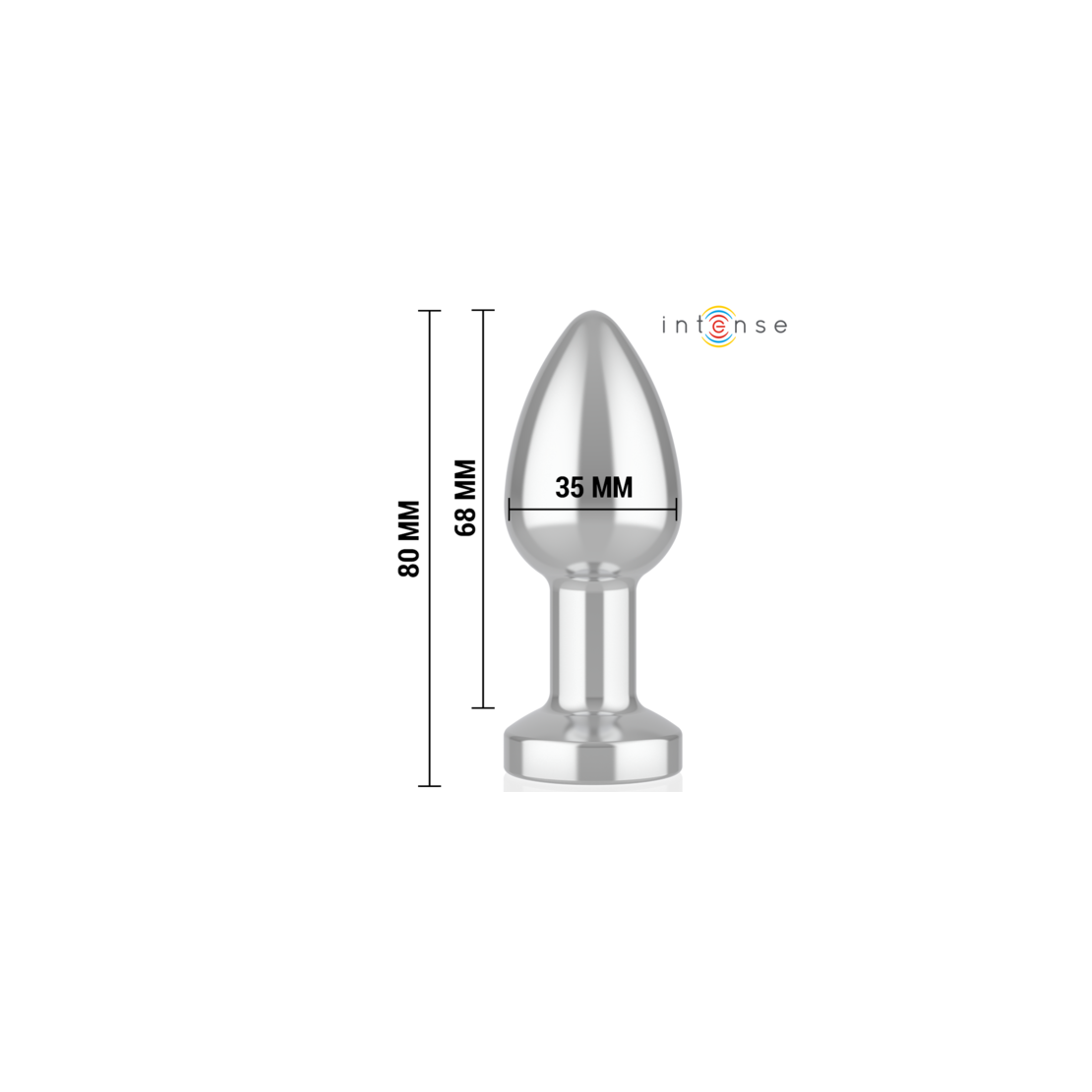 PLUG ANALE VIBRANTE IN METALLO CON LUCI LED E...