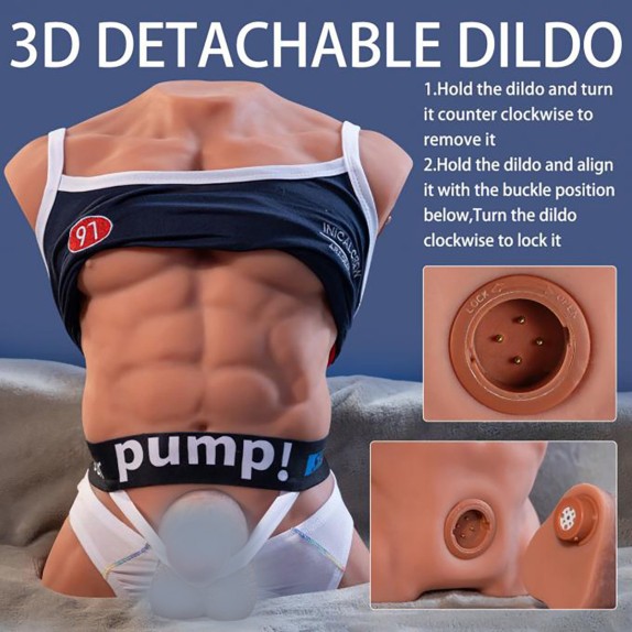 copy of FITTER TORSO DI UOMO CON FALLO SU E GIÙ E VIBRAZIONE CON APP