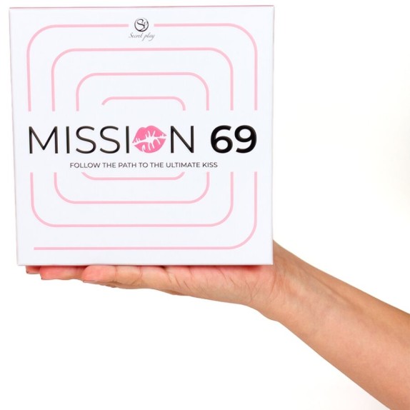GIOCO EROTICO DA TAVOLO PER COPPIE CON DADI, PEDINE E SFIDE PICCANTI MISSION 69