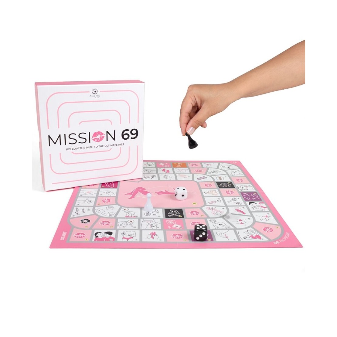 GIOCO EROTICO DA TAVOLO PER COPPIE CON DADI,...