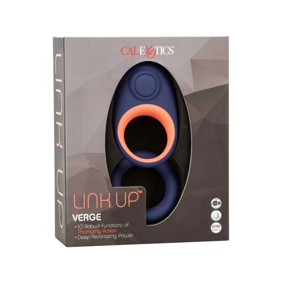 KIT 2 PEZZI CON UN ANELLO NON VIBRANTE E UNO VIBRANTE LINK UP VERGE