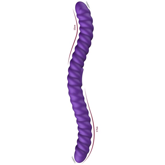 copy of VIBRATORE DOPPIO A SPIRALE FLESSIBILE WIRELESS PER GIOCHI DI COPPIA