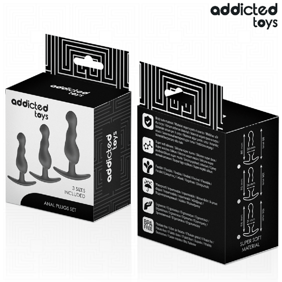 copy of SET 3 TAGLIE DI PLUG ANALI IN SILICONE PER ALLENAMENTO