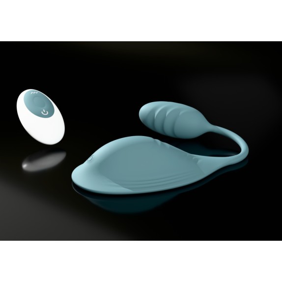 STIMOLATORE VIBRANTE PER CLITORIDE CON PALLINA VAGINALE ANALE CON TELECOMANDO VIBEPAD MINI
