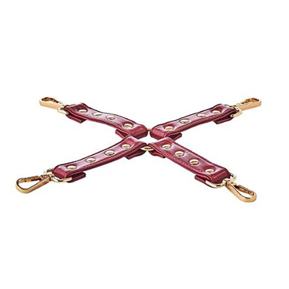 HOGTIE COSTRITTIVO SEXY PER MANETTE E CAVIGLIERE IN ECOPELLE BLAZE