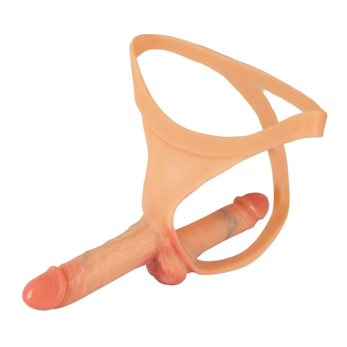MUTADINA STRAP-ON DOPPIO REALISTICO CON FALLO...