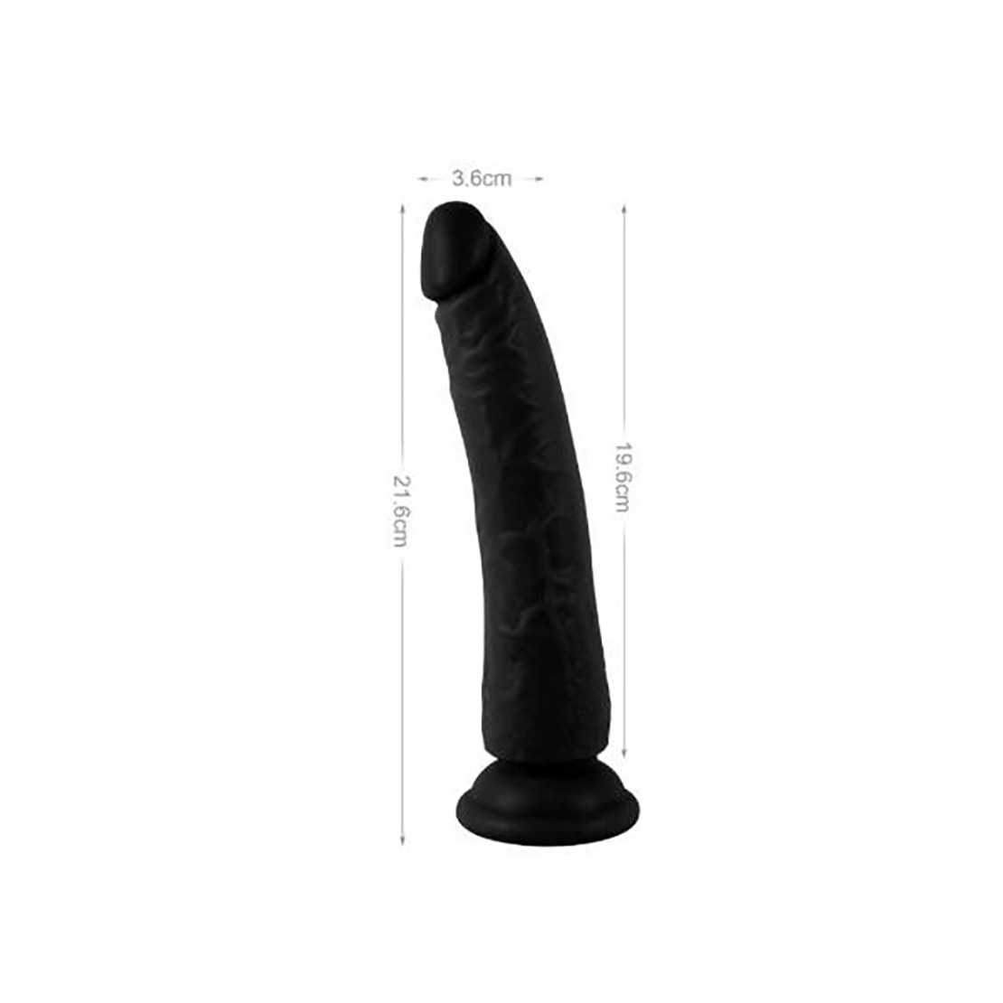 FALLO REALISTICO IN PVC MR.RUDE 21,5 CM CON...