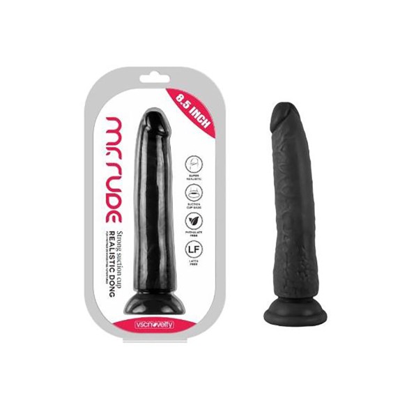 FALLO REALISTICO IN PVC MR.RUDE 21,5 CM CON BASE VENTOSA