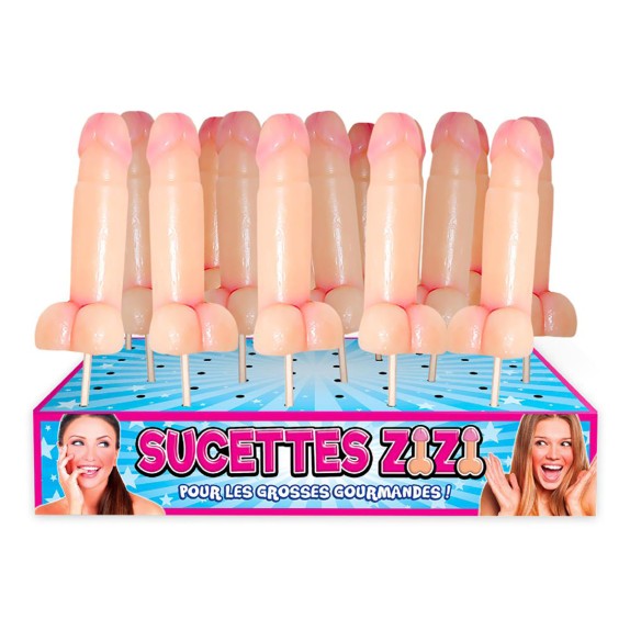 LECCA LECCA A FORMA DI PENE GRANDE E REALISTICO GADGET COMMESTIBILE