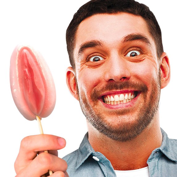 LECCA LECCA SEXY A FORMA DI VAGINA REALISTICA DI ZUCCHERO GADGET