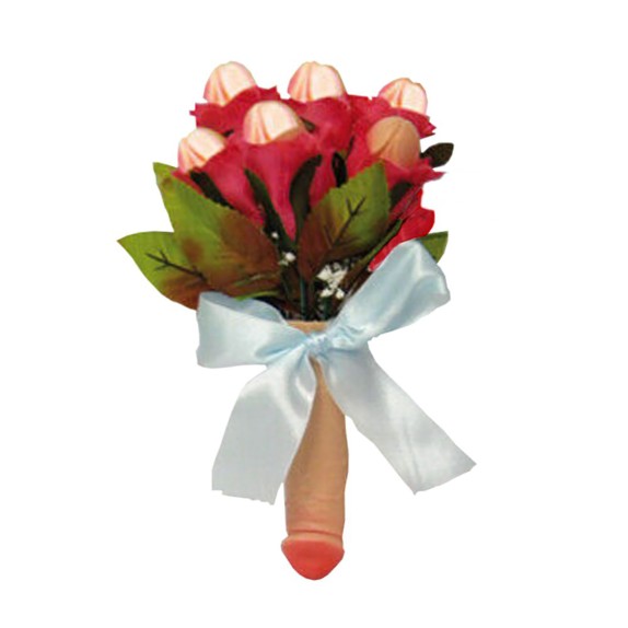 BOUQUET MUSICALE DA SPOSA CON PISELLI FLUO E ROSE VARI COLORI