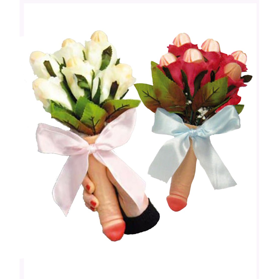 BOUQUET MUSICALE DA SPOSA CON PISELLI FLUO E...