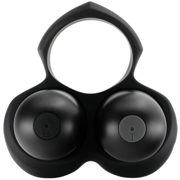 JETT TURBO ANELLO VIBRANTE PER GLANDE IN SILICONE CON TELECOMANDO