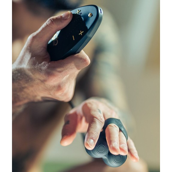 JETT TURBO ANELLO VIBRANTE PER GLANDE IN SILICONE CON TELECOMANDO
