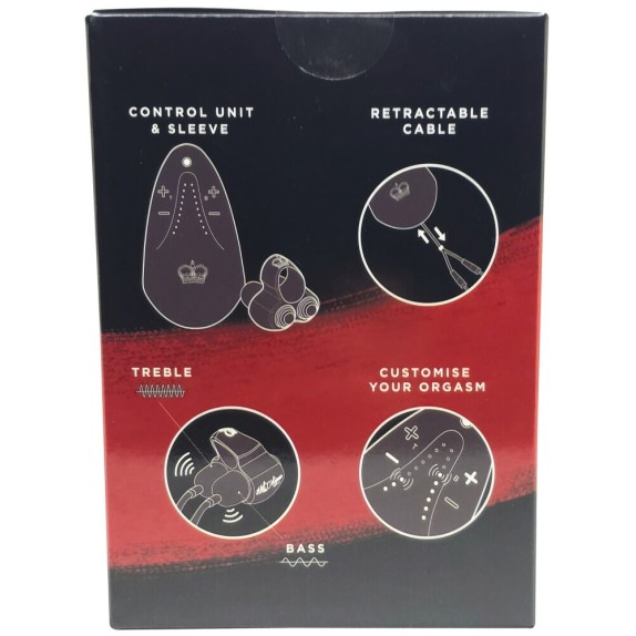 JETT TURBO ANELLO VIBRANTE PER GLANDE IN SILICONE CON TELECOMANDO