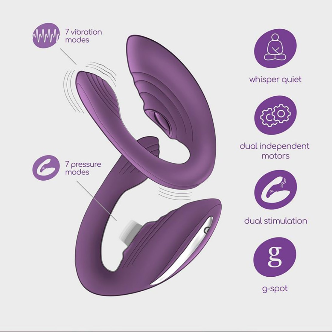 VIBRATORE SEX TOY GIOCO COPPIA CON TELECOMANDO...