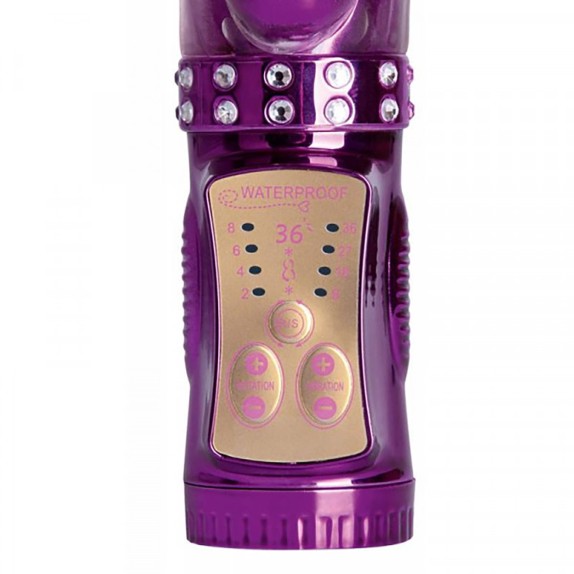 SEX TOY RABBIT ROTANTE E VIBRANTE RICARICABILE DIAMOND AFFAIRS