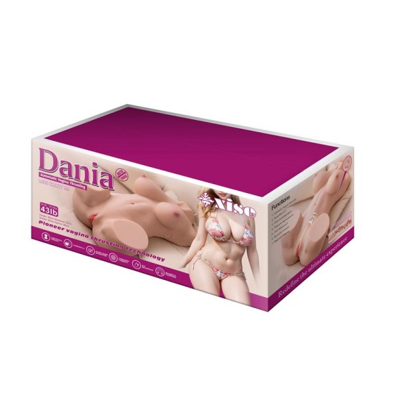 MEZZO BUSTO DI DONNA REALISTICO CON MOVIMENTO INTERNO A SPINTA DANIA XISE