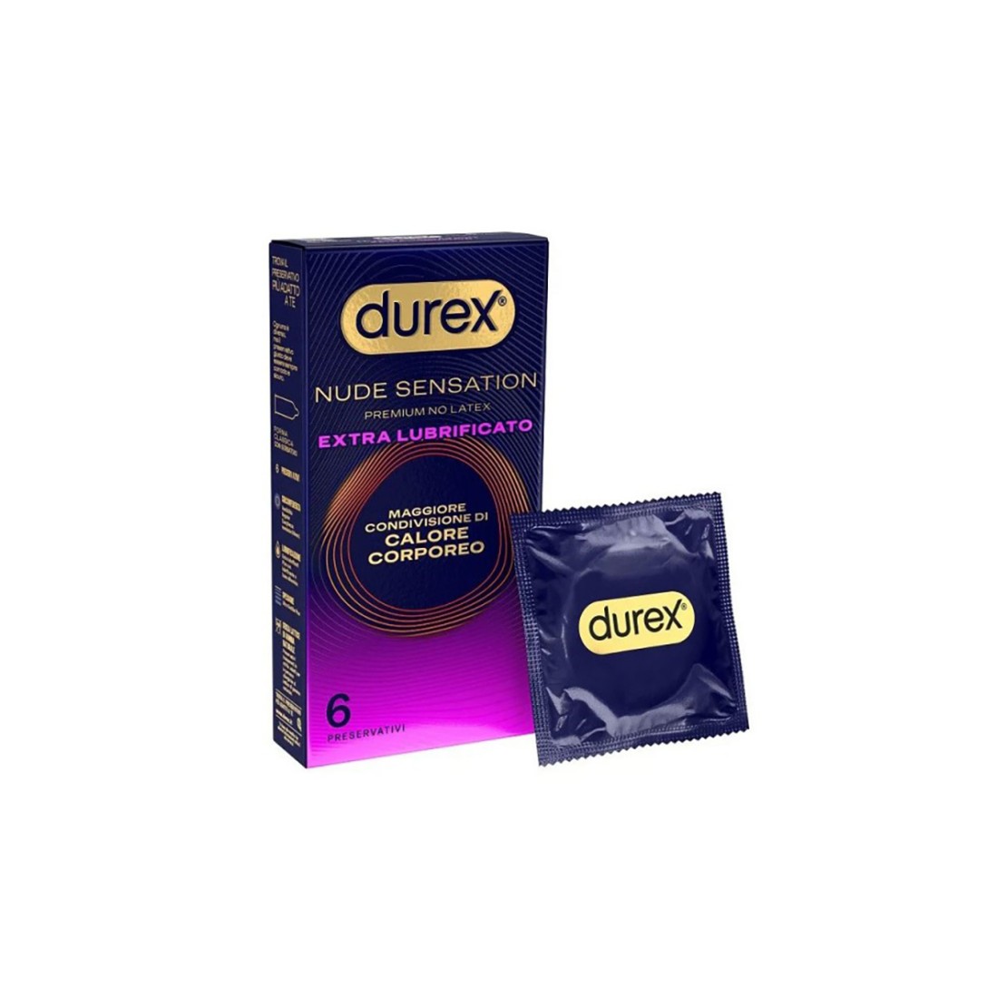 PROFILATTICI NUDE SENSATION EXTRA LUBRIFICATO...