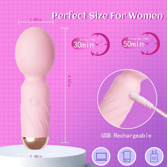 WAND PICCOLO STIMOLATORE CLITORIDEO BUMP ORGASM