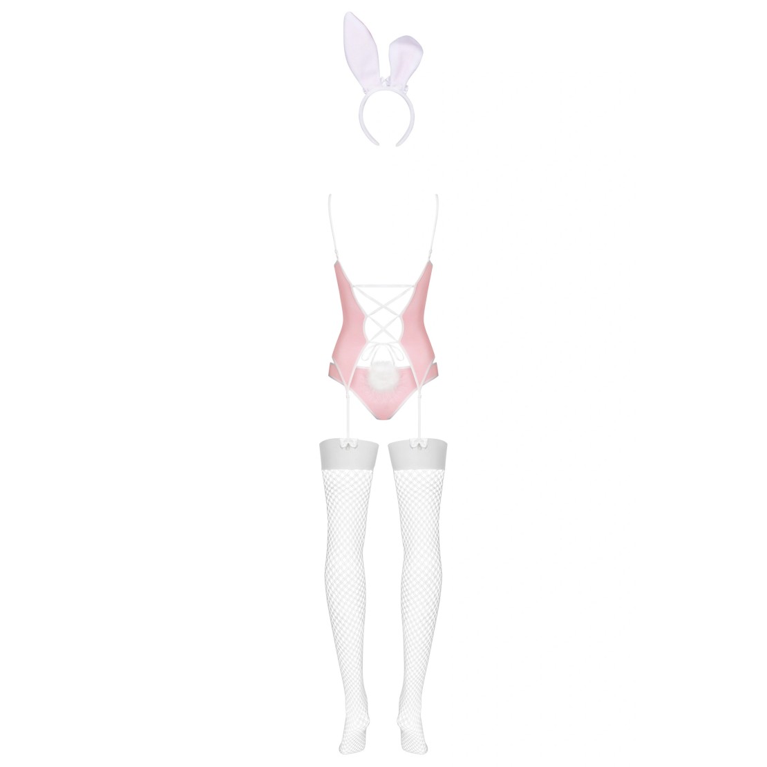 TRAVESTIMENTO COSTUME 4 PEZZI SEXY CONIGLIETTA...
