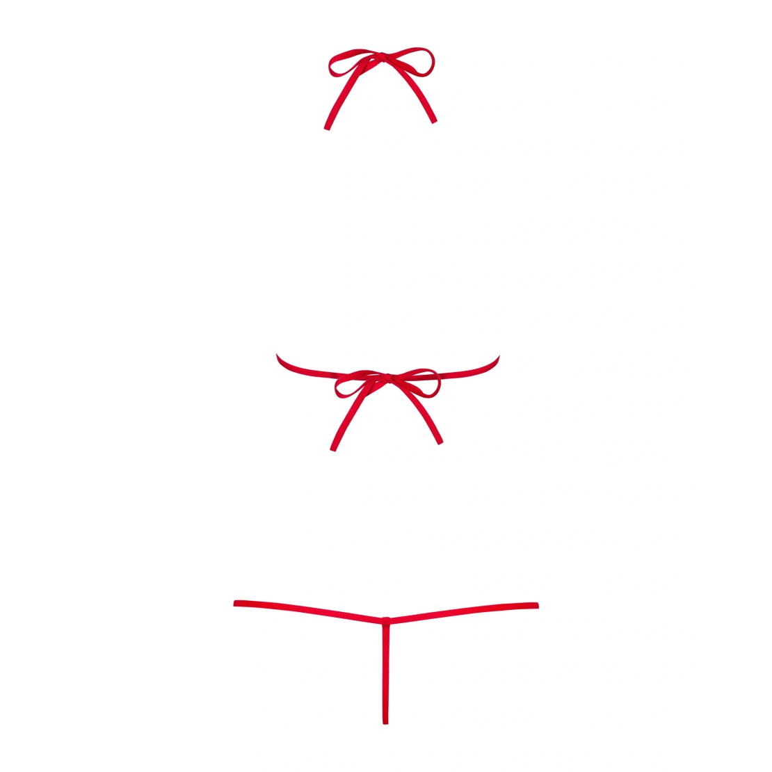 BODY SEXY A PERIZOMA PER DONNA CON RICAMO...