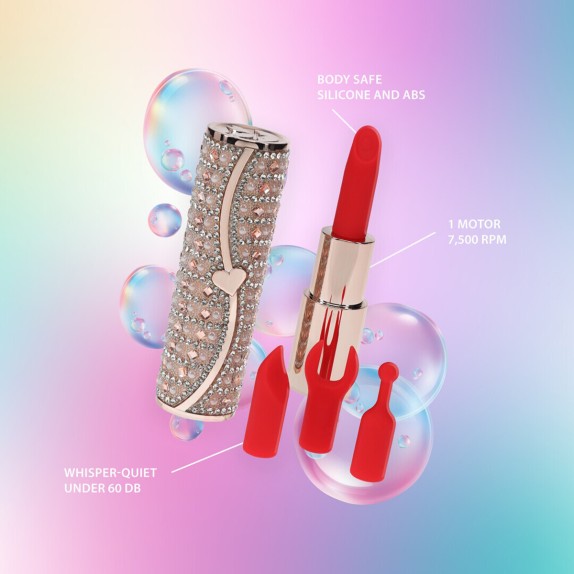 copy of ROSSETTO STIMOLATORE CLITORIDE CON TESTINE INTERCAMBIABILI TIFFANY