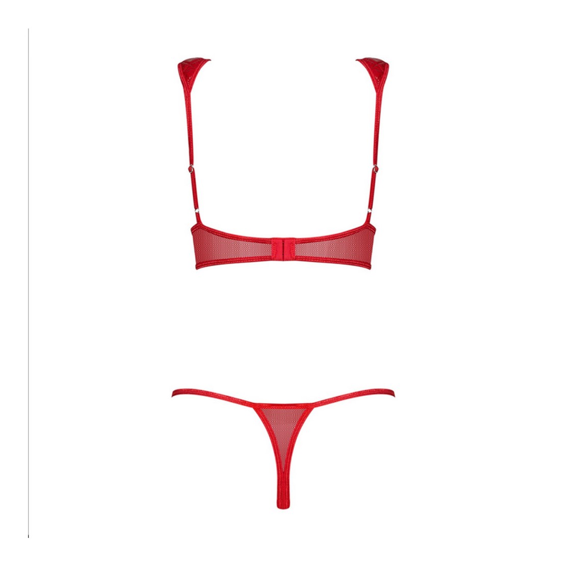 COMPLETO INTIMO SEXY PER DONNA A QUADRETTI...