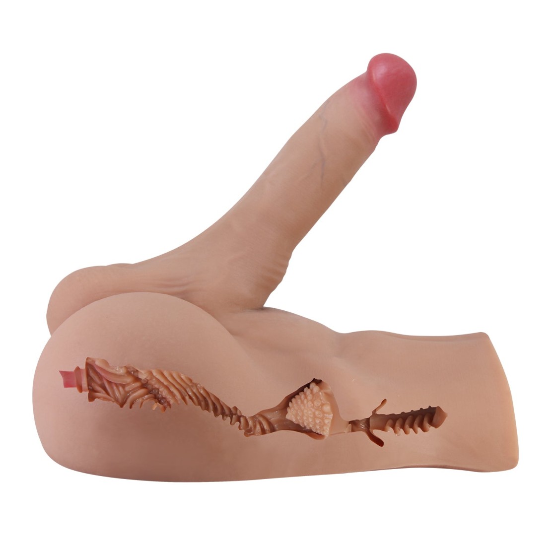 MASTURBATORE REALISTICO MEZZO BUSTO DI UOMO CON...