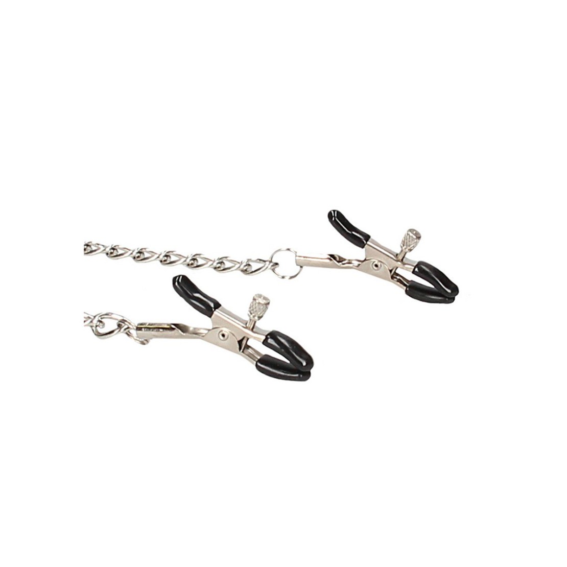 COLLARE IN VELCRO CON PINZE PER CAPEZZOLI PER...