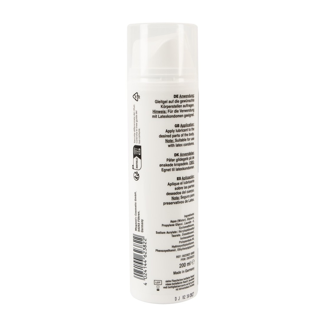 LUBRICIFANTE MISTO ACQUA-SILICONE AD EFFETTO...