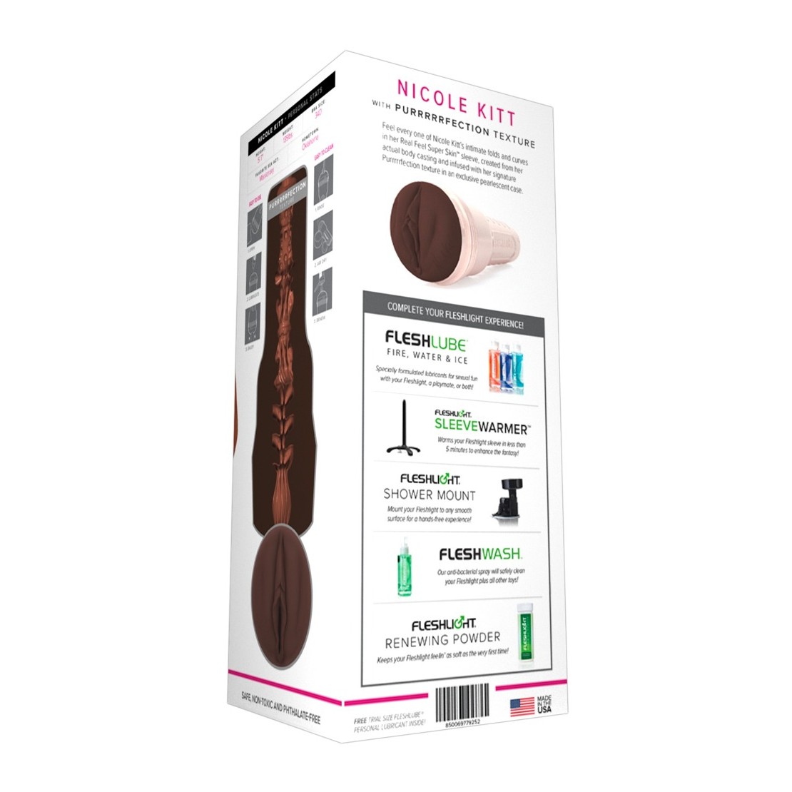 NICOLE KITT MASTURBATORE FLESHLIGHT PER UOMO A...