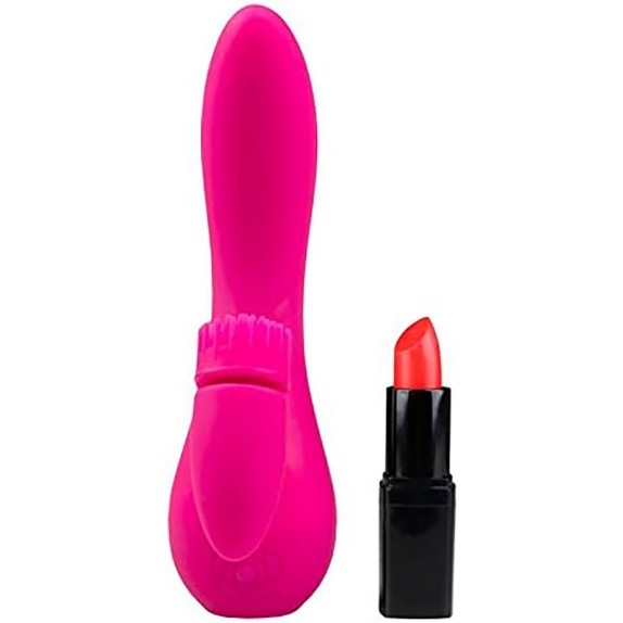 RABBIT VIBRANTE  CON STIMOLATORE CLITORIDEO ROTANTE DAISUKI 1