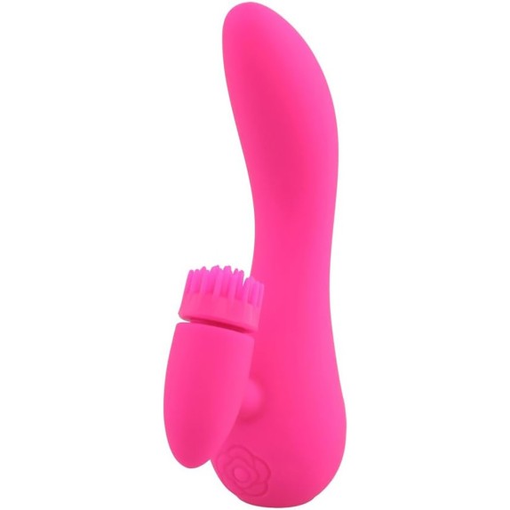 RABBIT VIBRANTE  CON STIMOLATORE CLITORIDEO ROTANTE DAISUKI 1