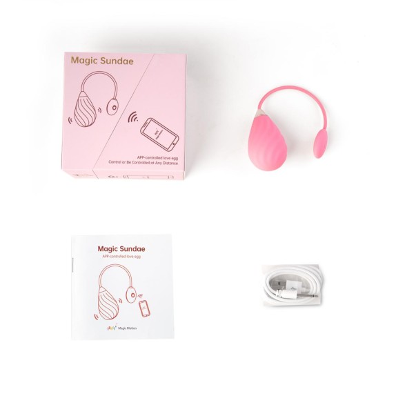 copy of OVETTO VAGINALE VIBRANTE CON APP A DISTANZA MAGIC SUNDAE