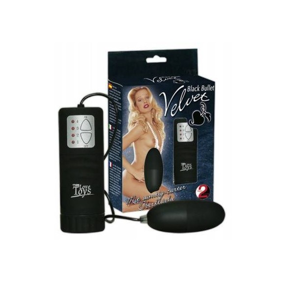 OVETTO VAGINALE VIBRANTE SEX TOY BLACK BULLET
